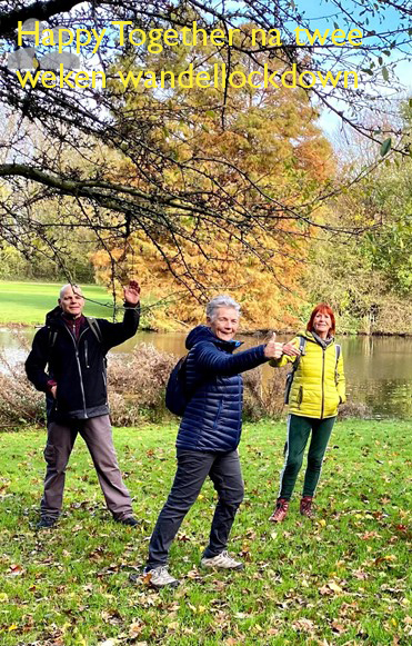 wandelen en rust